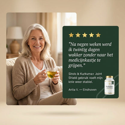 Kurkuma+ Joint Shield 95% curcuminoïden met MCT-olie & piperine